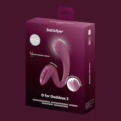 G for Goddess 3 - burgundy