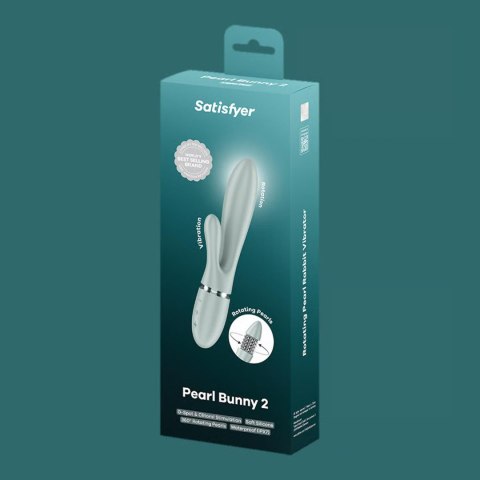 Pearl Bunny 2 - greygreen