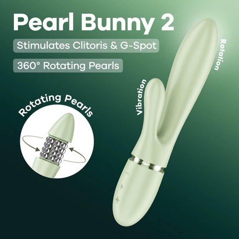 Pearl Bunny 2 - light green