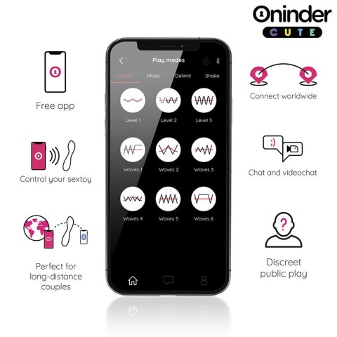 Oninder Cute - Love Buddy Master G-spot Vibrator - Free Worldwide App