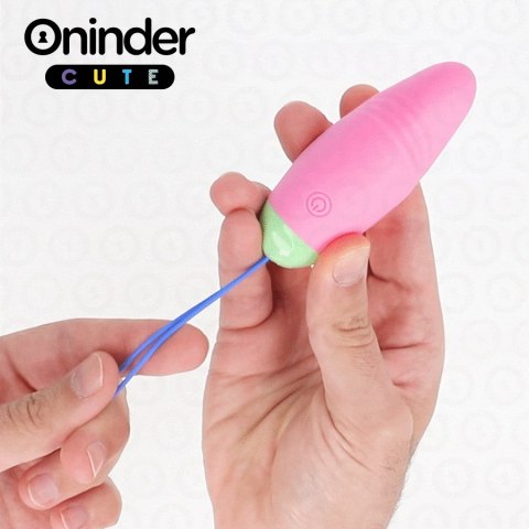 Oninder Cute - Love Pleasure 360° Vibrating-rotating Silicone Egg - Free Global App