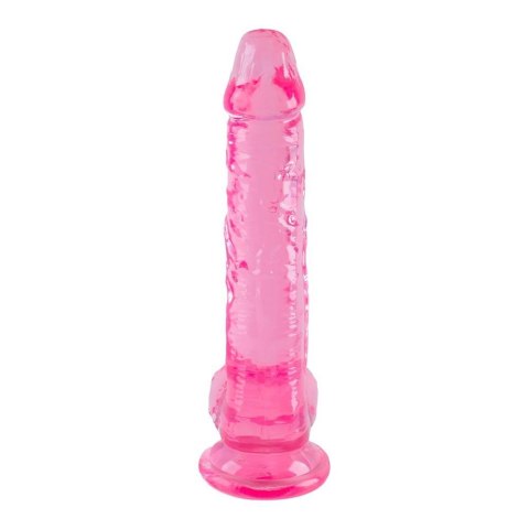 BUBBLEGUM BLAST POP ROCKET PINK CLASSIC JELLY 6,7 INCH DILDO