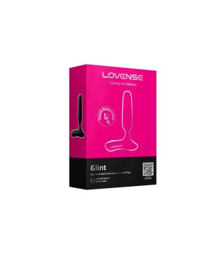 Lovense Glint - wibrujący korek analny reagujący na dotyk