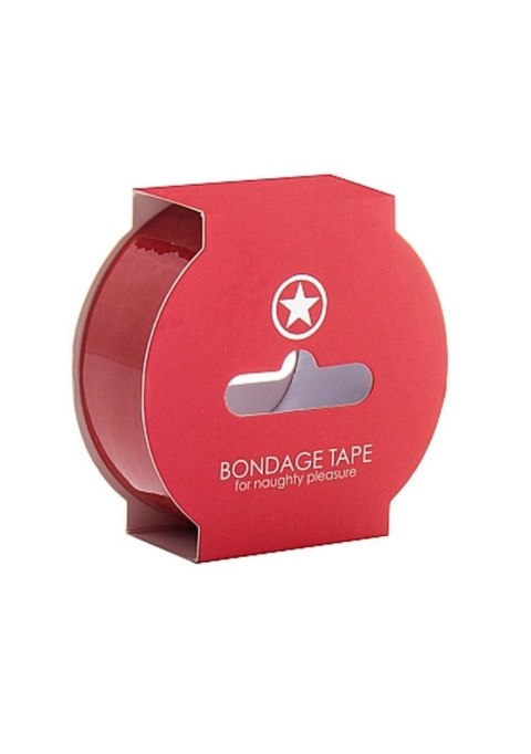 Non Sticky Bondage Tape - 17,5 Meter - Red Non Sticky Bondage Tape - 17,5 Meter - Red