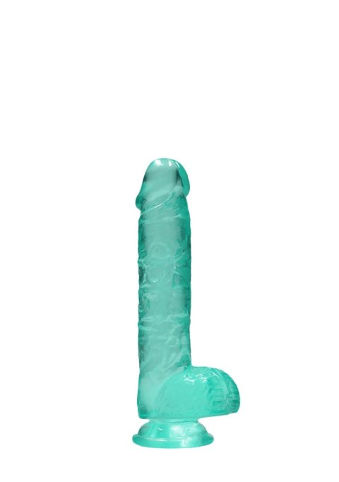 6"""" / 15 cm Realistic Dildo With Balls - Turquoise 6"""" / 15 cm Realistic Dildo With Balls - Turquoise