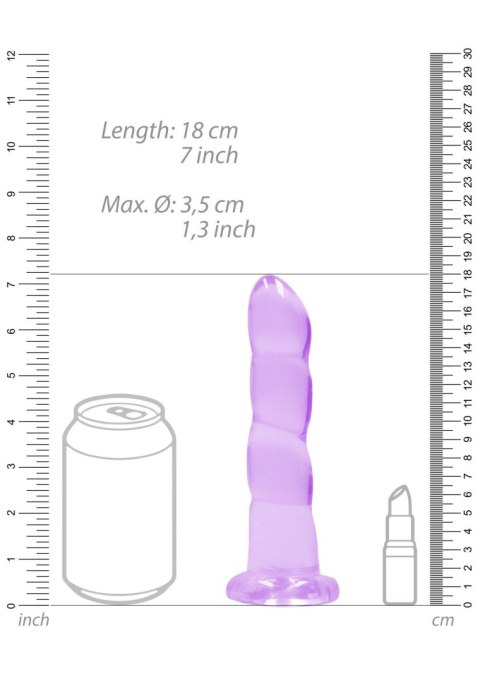 Non Realistic Dildo with Suction Cup - 7""""/ 17 cm Non Realistic Dildo with Suction Cup - 7""""/ 17 cm