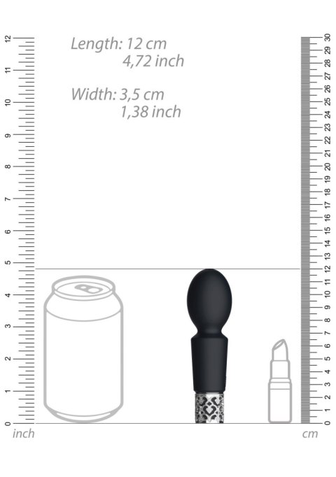 Brilliant - Rechargeable Silicone Bullet - Black Brilliant - Rechargeable Silicone Bullet - Black