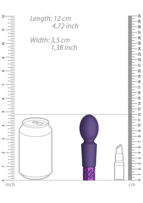 Brilliant - Rechargeable Silicone Bullet - Purple Brilliant - Rechargeable Silicone Bullet - Purple