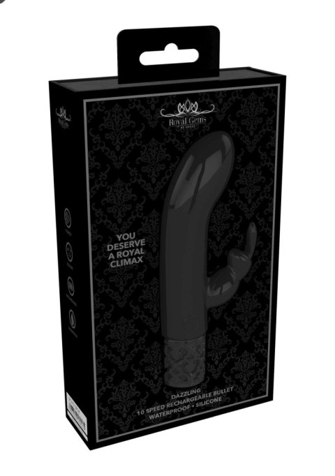 Dazzling - Rechargeable Silicone Bullet - Black Dazzling - Rechargeable Silicone Bullet - Black