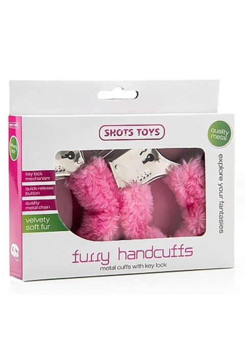 Furry Handcuffs - Pink Furry Handcuffs - Pink