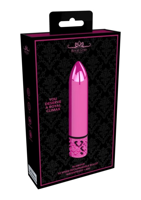 Glamour - Rechargeable ABS Bullet - Pink Glamour - Rechargeable ABS Bullet - Pink