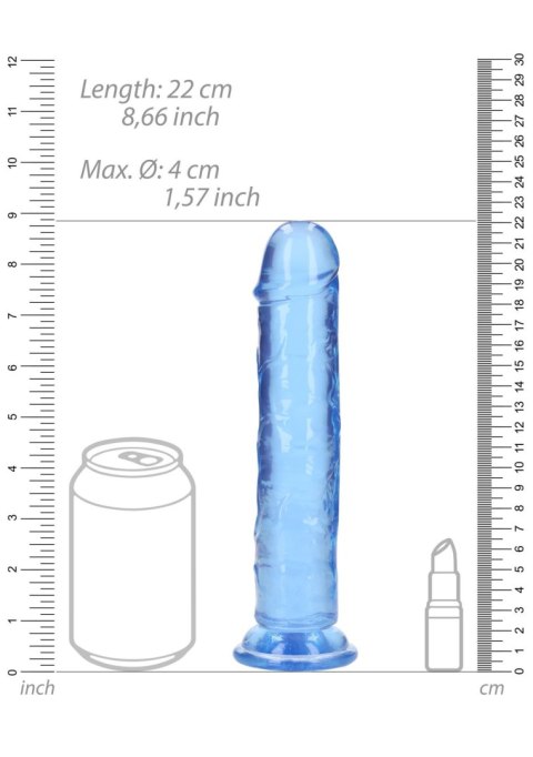 Straight Realistic Dildo with Suction Cup - 8'' / 20 Straight Realistic Dildo with Suction Cup - 8'' / 20