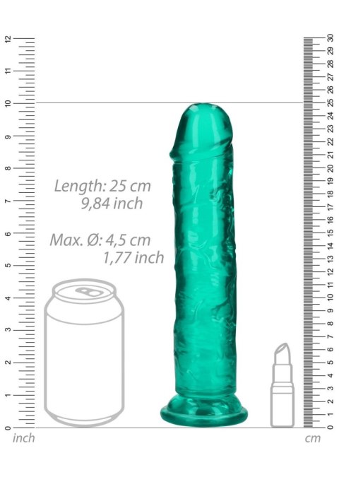 Straight Realistic Dildo with Suction Cup - 9'' / 23 Straight Realistic Dildo with Suction Cup - 9'' / 23