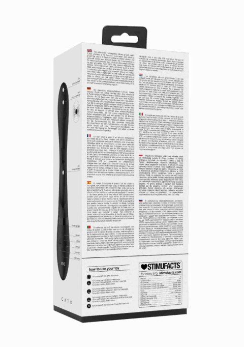 Cato - Pulse G-spot Rabbit - Black Cato - Pulse G-spot Rabbit - Black