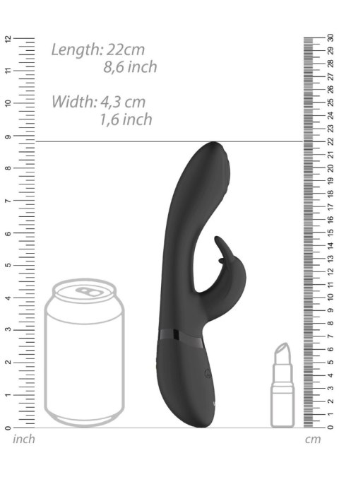 Cato - Pulse G-spot Rabbit - Black Cato - Pulse G-spot Rabbit - Black