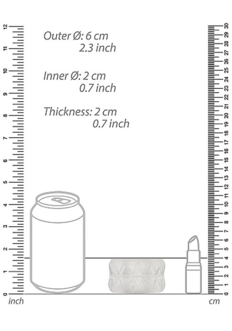 N0. 92 - Reversible Masturbator and Bumper - Transparent N0. 92 - Reversible Masturbator and Bumper - Transparent