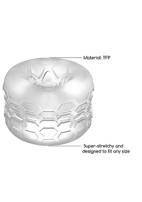 N0. 94 - Reversible Masturbator and Bumper - Transparent N0. 94 - Reversible Masturbator and Bumper - Transparent