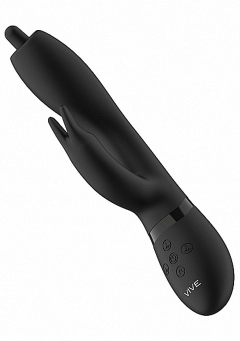 Nilo - Pinpoint Rotating G-spot Rabbit - Black
