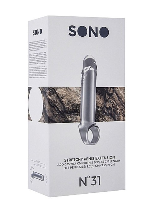 No.31 - Stretchy Penis Extension - Translucent No.31 - Stretchy Penis Extension - Translucent