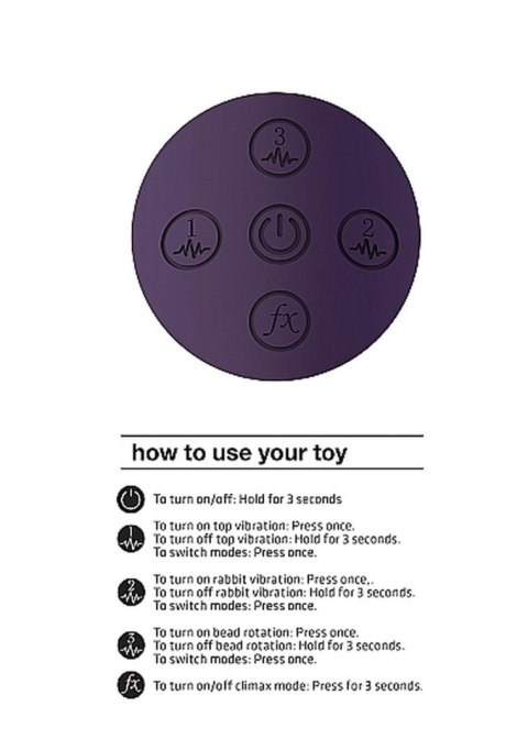 Wibrator Nilo - Pinpoint Rotating G-spot Rabbit - Purple Wibrator Nilo - Pinpoint Rotating G-spot Rabbit - Purple