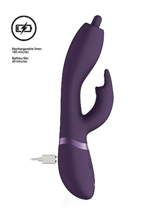 Wibrator Nilo - Pinpoint Rotating G-spot Rabbit - Purple Wibrator Nilo - Pinpoint Rotating G-spot Rabbit - Purple