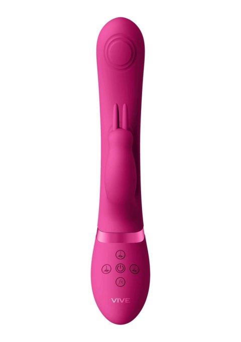 May - Pulse-Wave & C-spot & G-Spot Rabbit - Pink May - Pulse-Wave & C-spot & G-Spot Rabbit - Pink