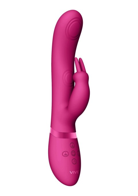 May - Pulse-Wave & C-spot & G-Spot Rabbit - Pink May - Pulse-Wave & C-spot & G-Spot Rabbit - Pink