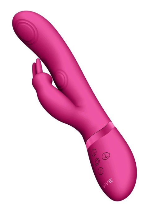 May - Pulse-Wave & C-spot & G-Spot Rabbit - Pink May - Pulse-Wave & C-spot & G-Spot Rabbit - Pink