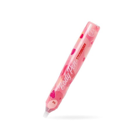 Truskawkowy jadalny pisak STRAWBERRY BODY PEN Truskawkowy jadalny pisak STRAWBERRY BODY PEN