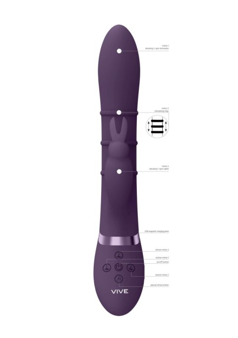 Sora - Up & Down Stimulating Rings, Vibrating G-Spot Rabbit Sora - Up & Down Stimulating Rings, Vibrating G-Spot Rabbit