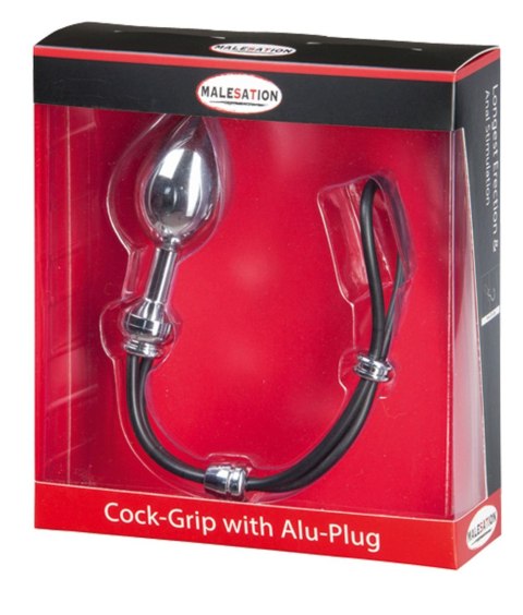 MALESATION Cock-Grip with Alu-Plug large, chrome MALESATION Cock-Grip with Alu-Plug large, chrome