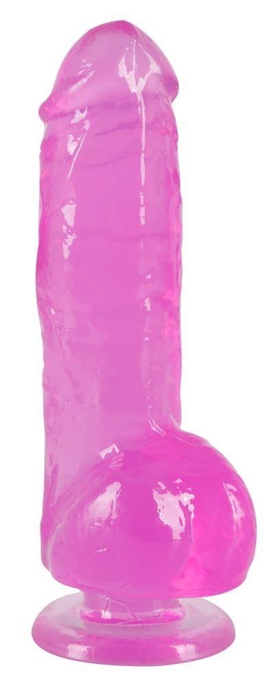 Jerry Giant Dildo clear pink Jerry Giant Dildo clear pink