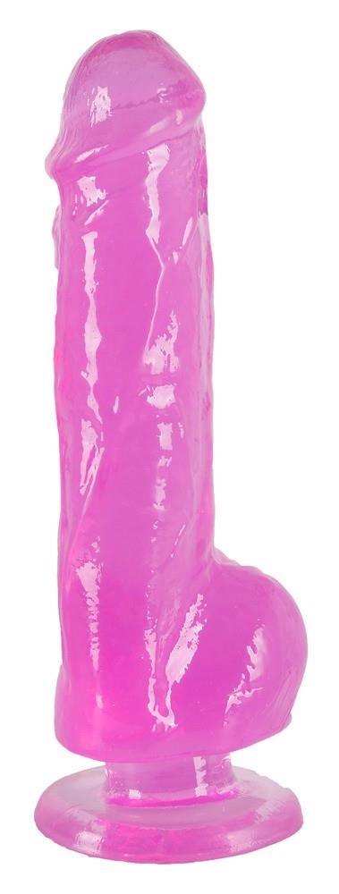 Jerry Giant Dildo clear pink Jerry Giant Dildo clear pink