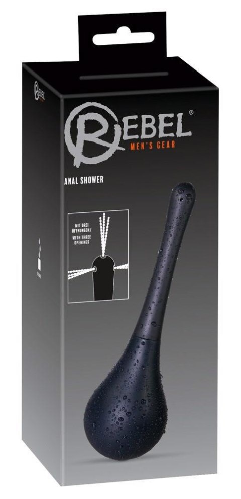 Rebel Anal Shower Black Rebel Anal Shower Black