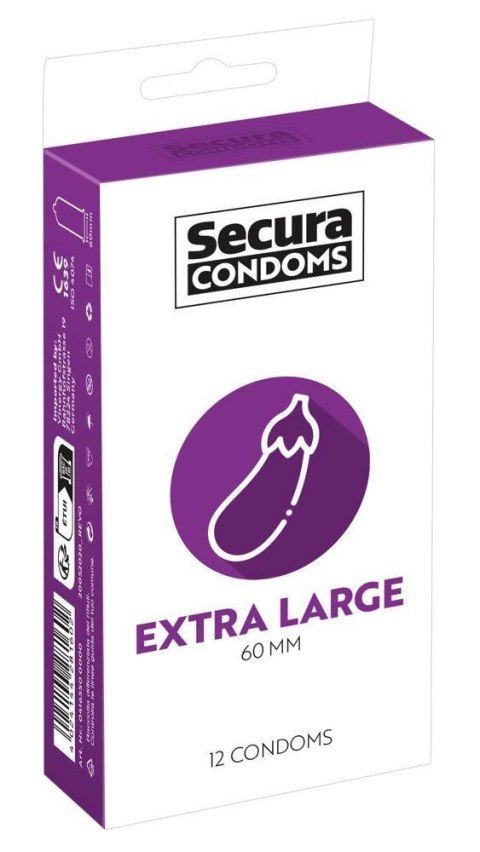 Secura Extra Large 12pcs Box Secura Extra Large 12pcs Box