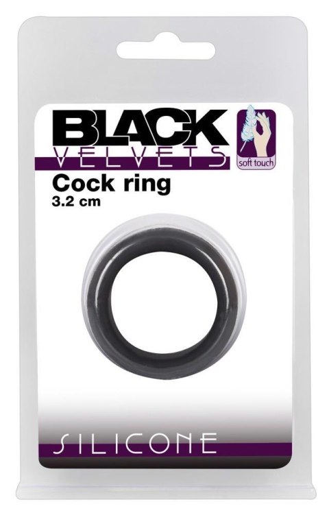 Black Velvets Cock Ring 3.2 cm Black Velvets Cock Ring 3.2 cm