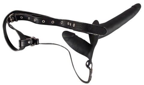 Double Strap On Black Silicone Double Strap On Black Silicone
