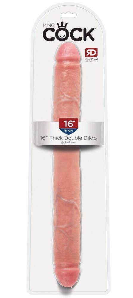 KC 16" Thick Double Dildo Ligh KC 16" Thick Double Dildo Ligh