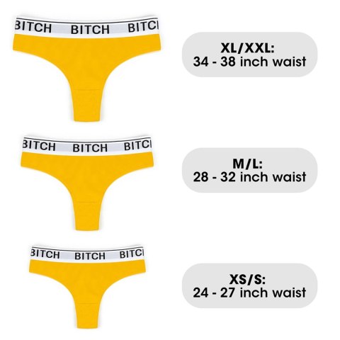 Bitch Vibrating Panties (24~27 inch waist)