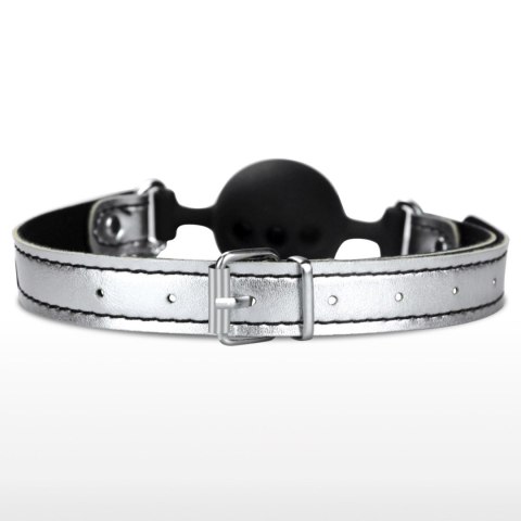 Breathable Ball Gag With Nipple Clamp Breathable Ball Gag With Nipple Clamp