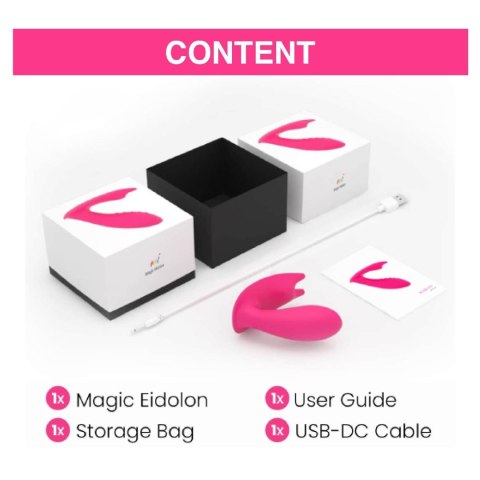 Wibrator z Dwoma Silnikami do Stymulacji Punktu C i G | Eidolon Smart Wearable Dual Motor Vibrator Wibrator z Dwoma Silnikami do Stymulacji Punktu C i G | Eidolon Smart Wearable Dual Motor Vibrator