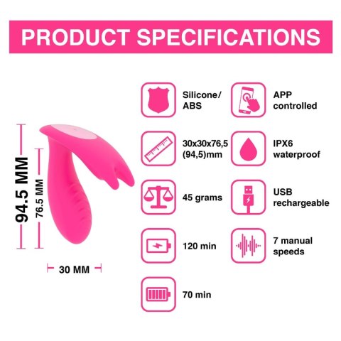 Wibrator z Dwoma Silnikami do Stymulacji Punktu C i G | Eidolon Smart Wearable Dual Motor Vibrator Wibrator z Dwoma Silnikami do Stymulacji Punktu C i G | Eidolon Smart Wearable Dual Motor Vibrator