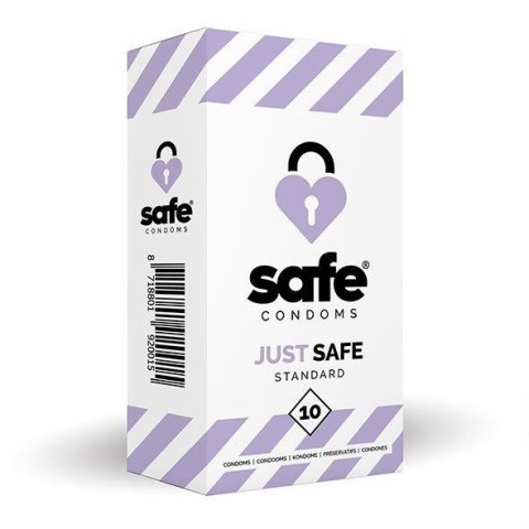 SAFE - Condoms Just Safe Standard (10 pcs) SAFE - Condoms Just Safe Standard (10 pcs)