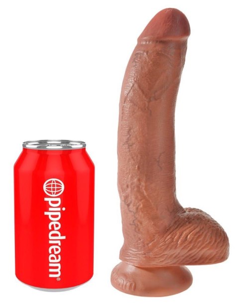 King Cock 9 inch Balls Tan King Cock 9 inch Balls Tan