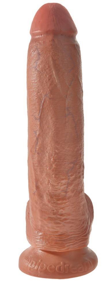 King Cock 9 inch Balls Tan King Cock 9 inch Balls Tan
