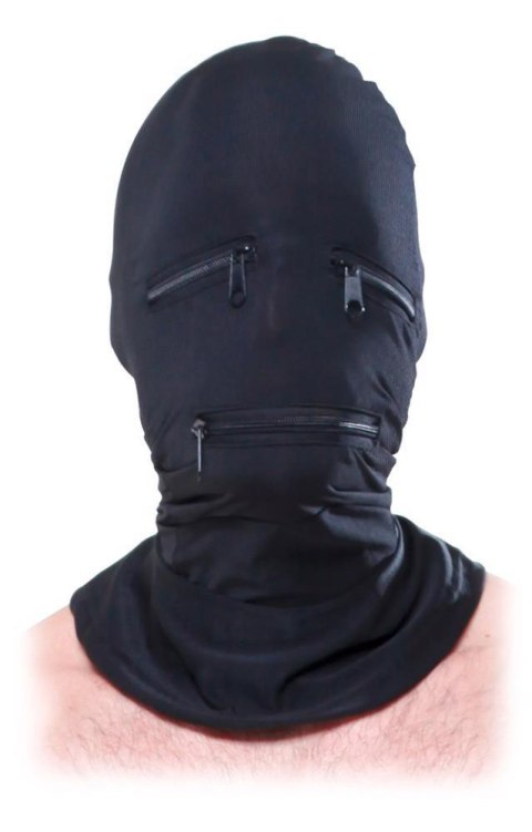 FFS Zipper Face Hood Black FFS Zipper Face Hood Black