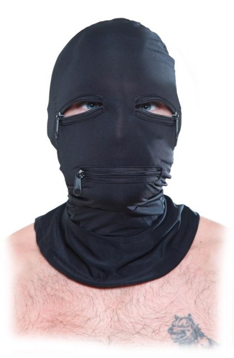 FFS Zipper Face Hood Black FFS Zipper Face Hood Black
