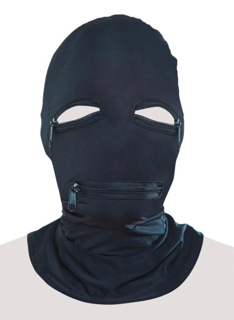 FFS Zipper Face Hood Black FFS Zipper Face Hood Black