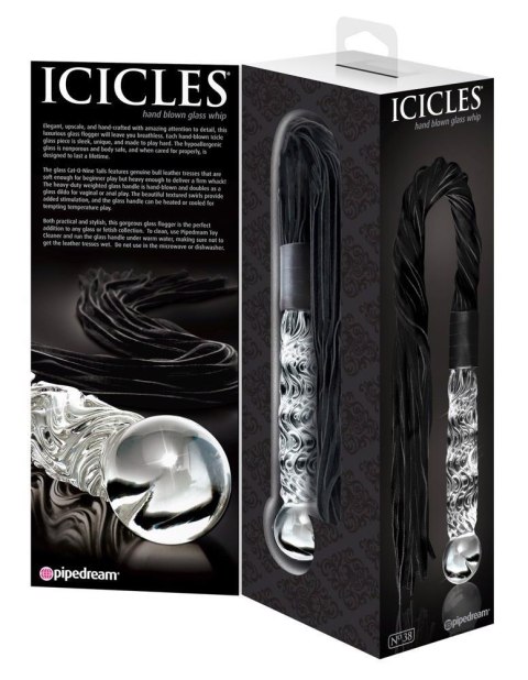 Icicles No. 38 Clear/Blue Icicles No. 38 Clear/Blue