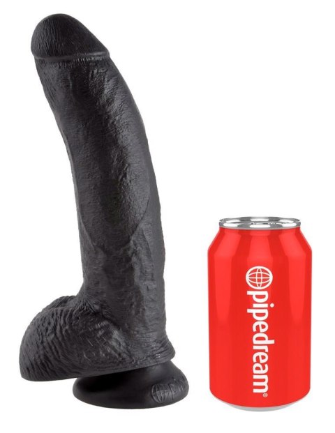 KC 9" Cock with Balls Dark KC 9" Cock with Balls Dark